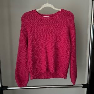 Hot pink size small very warm sweater